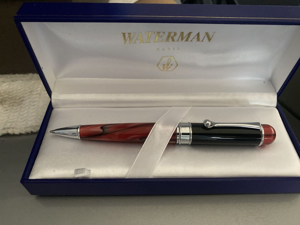 Ручка Waterman Expert Red Black у подарунковій коробці