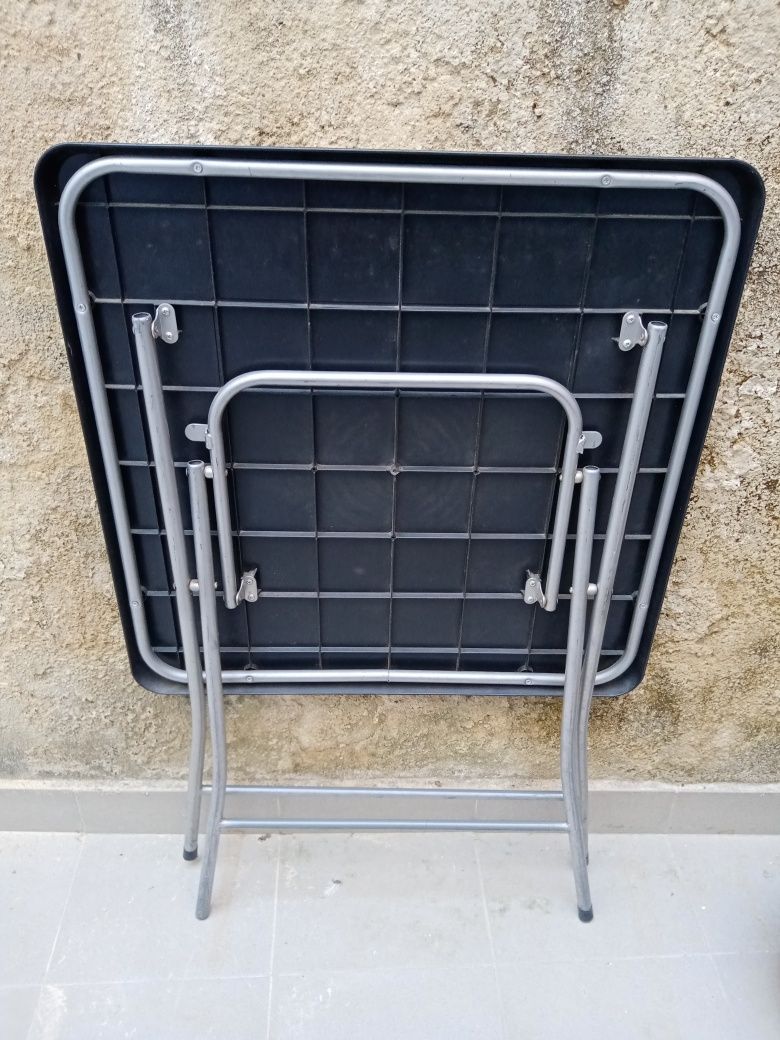Mesa jardim desdobrável