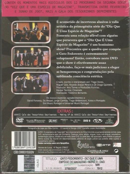 Diz Que é Uma Espécie de Magazine - 2ª Série (2 DVD) (novo)