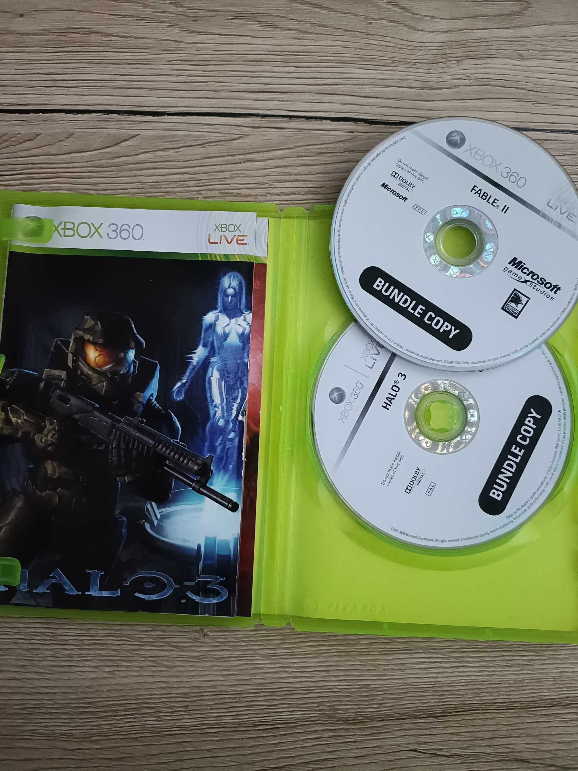 Gra Xbox 360 Fable 2 & Halo 3 (PL /ANG)