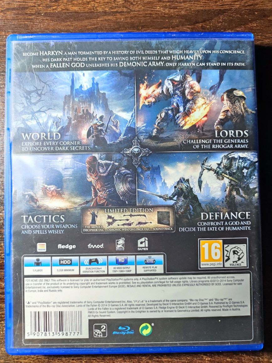 Lords of the Fallen | Gra PS4