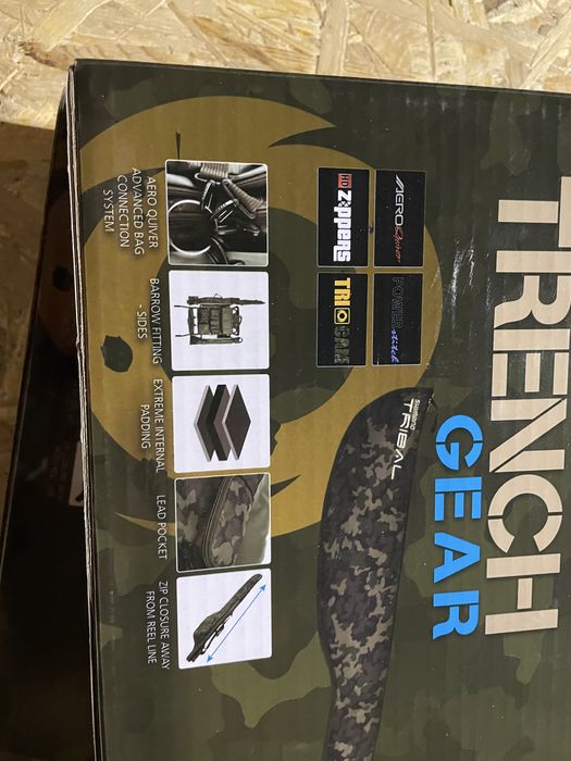 Pokrowce Shimano Tribal Trench Gear 12ft Padded Rod Sleeve wedki 3,6 m