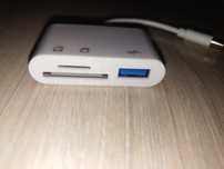 Hub usb adapter czytnik kart sd pamięci USB