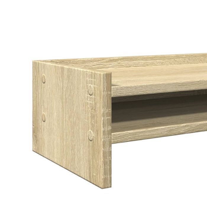 Vidaxl Podstawka Pod Monitor, Dąb Sonoma, 100X24X16 Cm