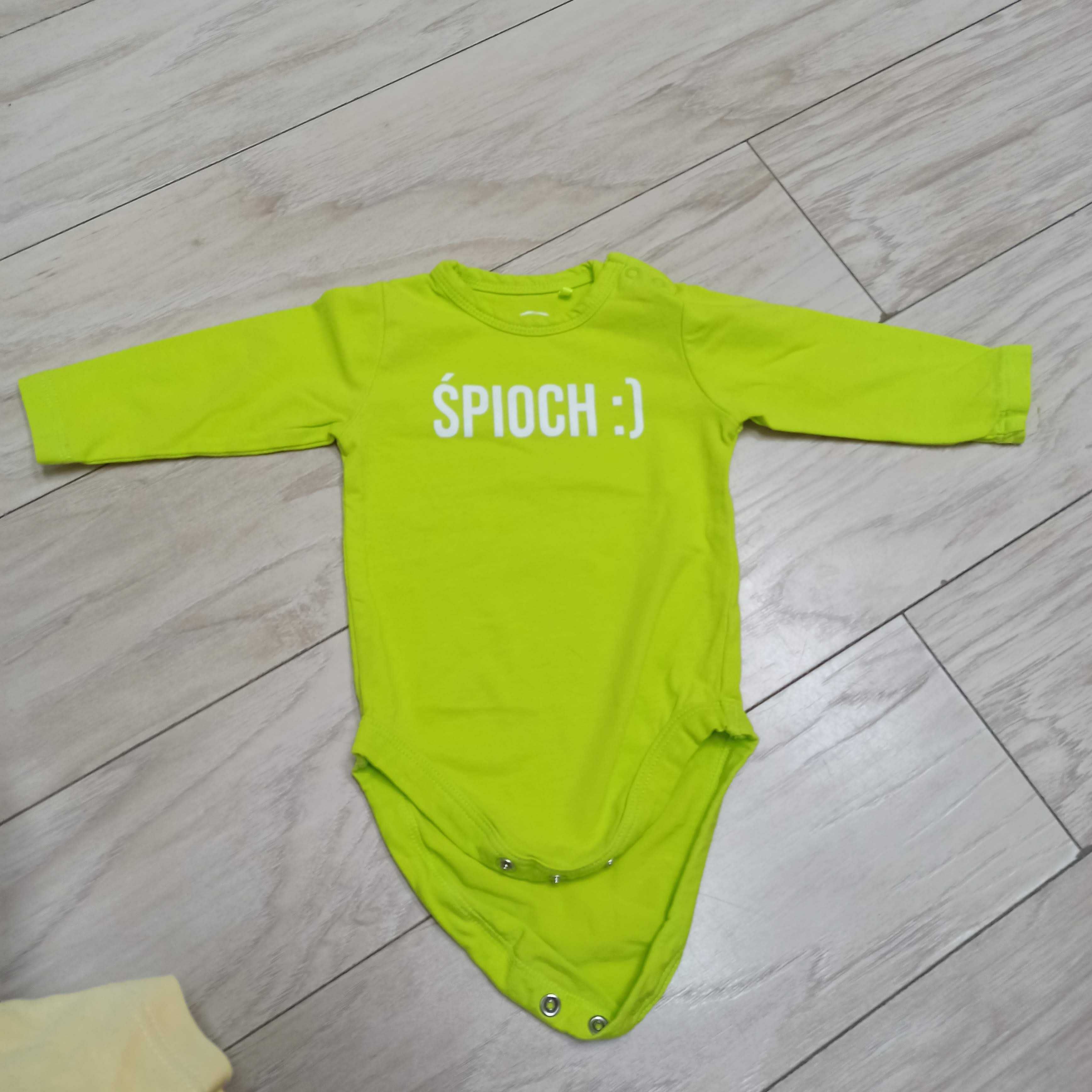 body 62 cm napis śpioch