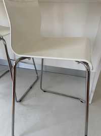 Cadeiras  GLENN  alto branco 66cm