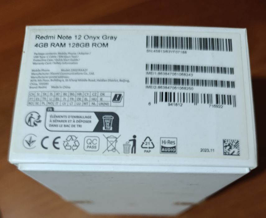 Продам Redmi Note 12