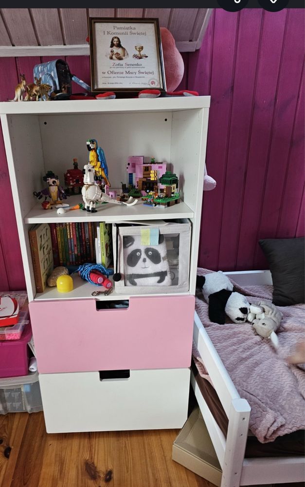 Meble ikea + Łóżko z materacem 160/80