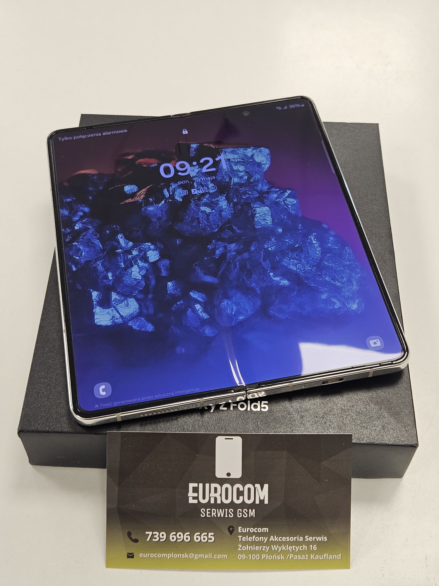 Samsung Galaxy Z Fold 5 5G 12/256GB Cream Sklep GSM CH Kaufland Pasaż