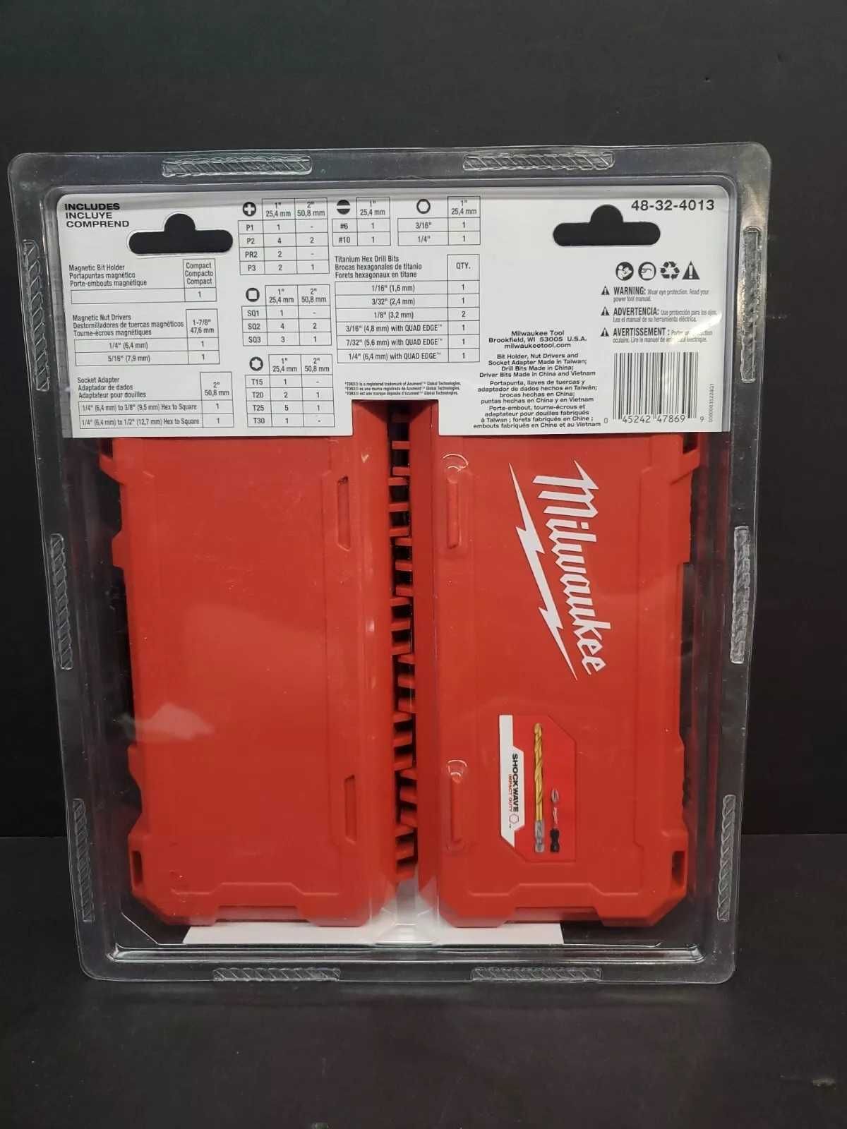 Набор ударных бит и сверл Milwaukee 48-32-4013 50шт.