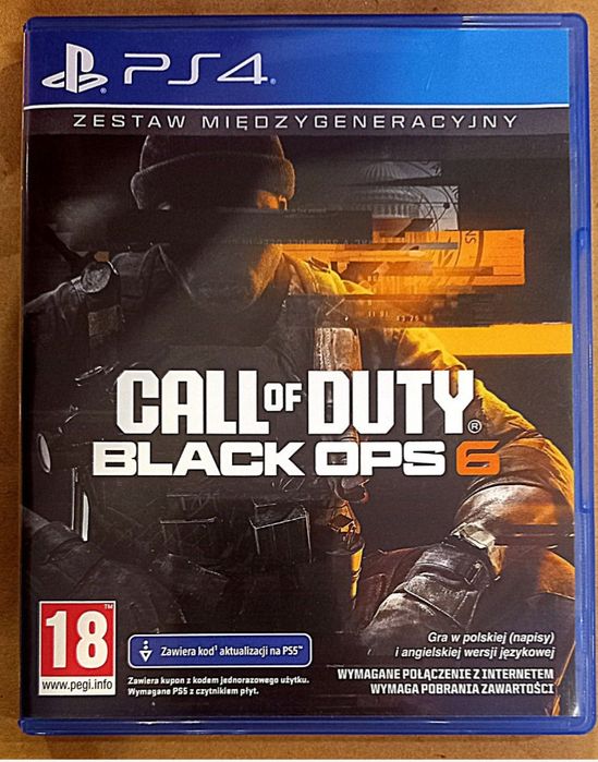 Gra Call of Duty Black Ops 6 PL na PS4 /Sklep Chorzów