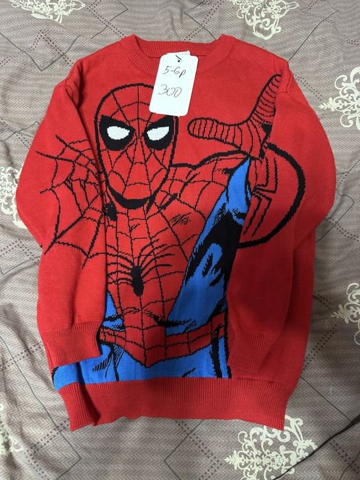 Светр на хлопчика 5-6 років спайдермен
