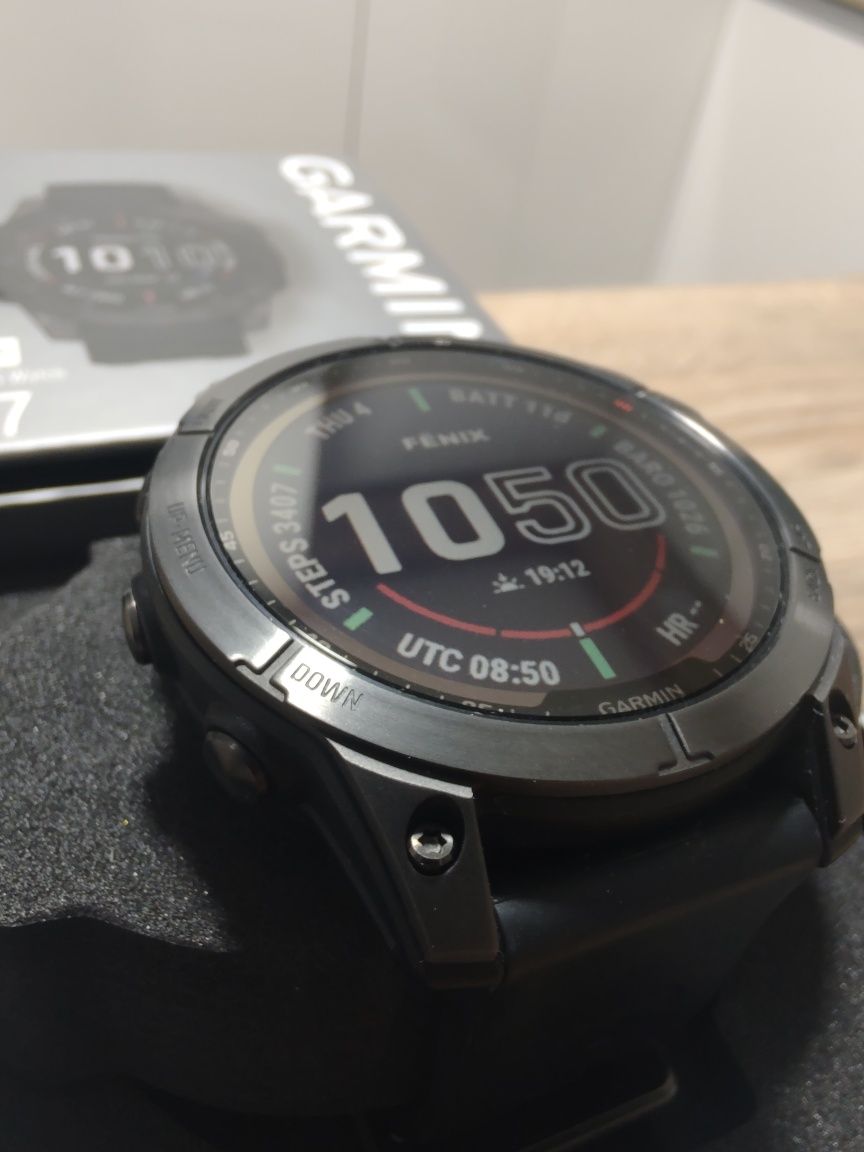 Smartwatch Garmin Fenix 7 Sapphire Solar Edition DLC