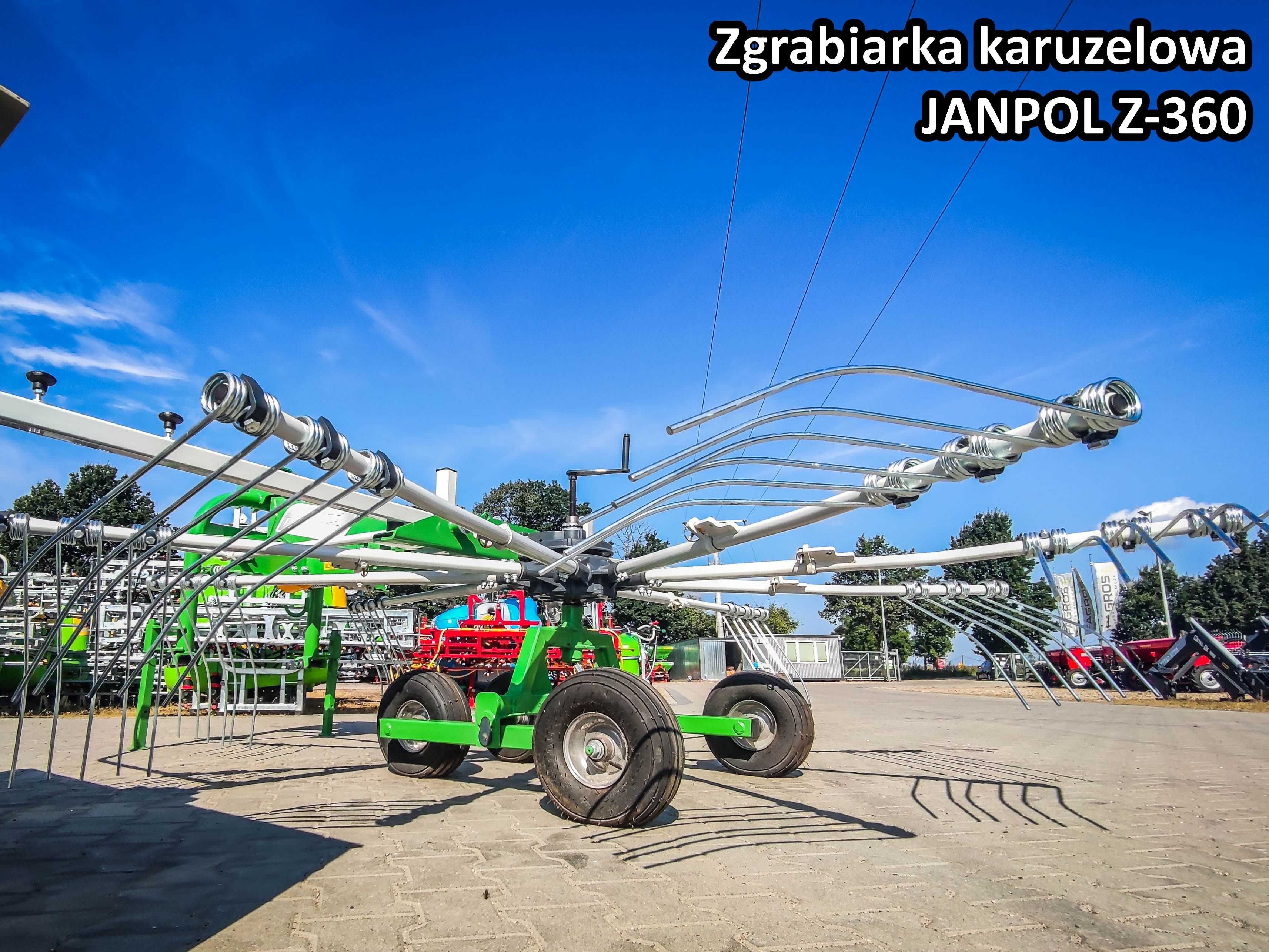 Zgrabiarka wirnikowa karuzelowa 3.5m 4.2m Metal-Technik Talex *RABATY*