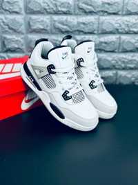МУЖСКИЕ кроссовки Nike чёрно-белые хайтопы Найк 40-45