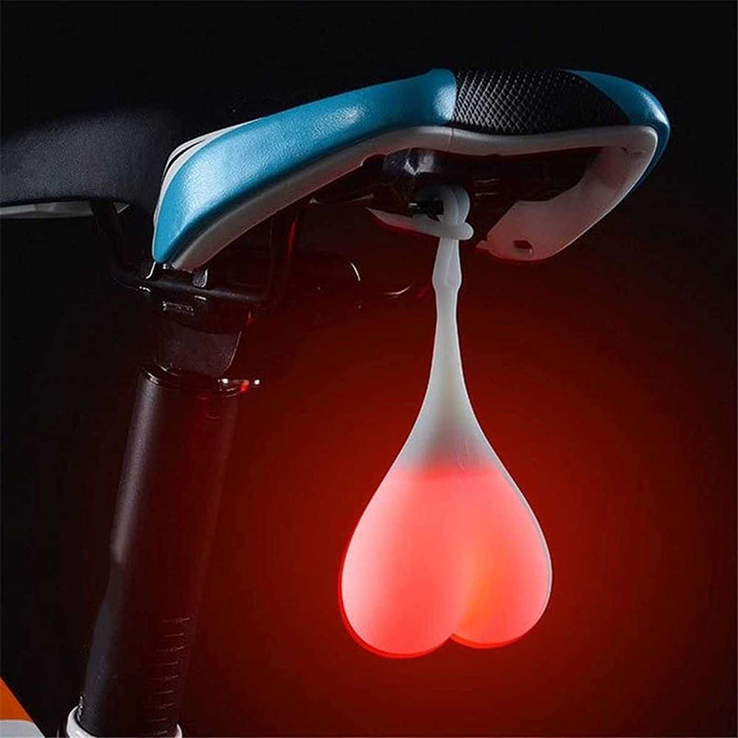 Lampka rowerowa LED do roweru jaja jajka silikon Bike Balls