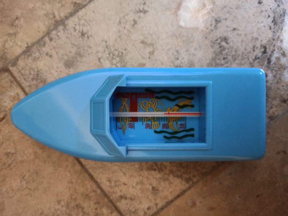 Barquinho - Termómetro de banheira para bebé NOVO