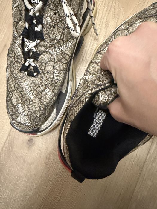 Buty Balenciaga x Gucci triple S