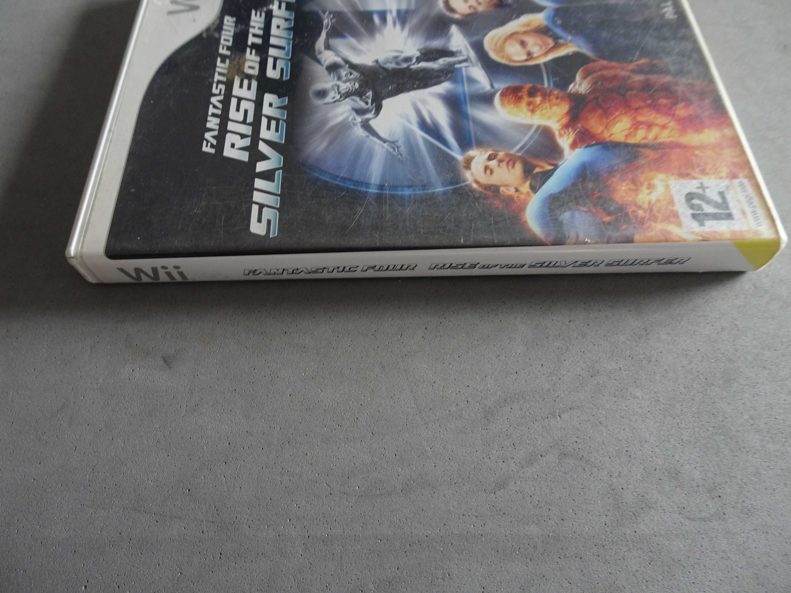 Jogo WII - Fantastic four rise of the silver surfer