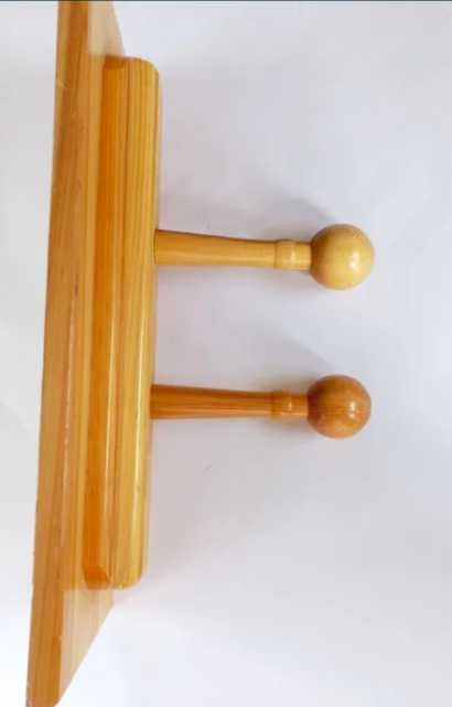 kontrabas stojak uchwyt do kontrabasu wiolonczeli drewniany ścienny