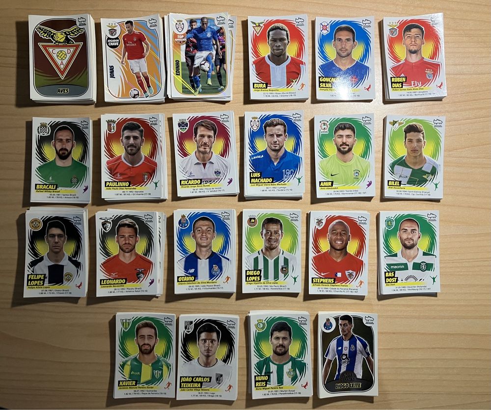 Cromos Panini Futebol 2018/19