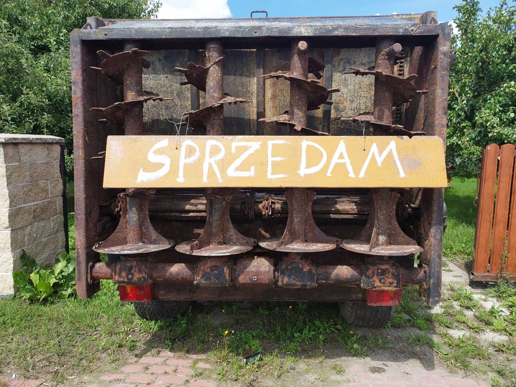 Sprzedam rozrzutnik obornika 6t