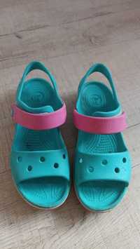 sandalki dla dziewczynki crocs r.32
