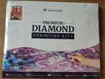 Haft diamentowy, nowy, kot