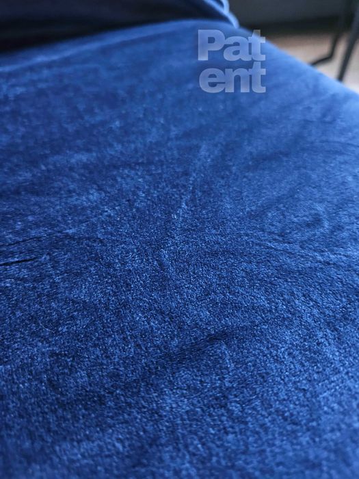 Welurowe pokrowce na krzesła 4 sztuki miękkie granatowe