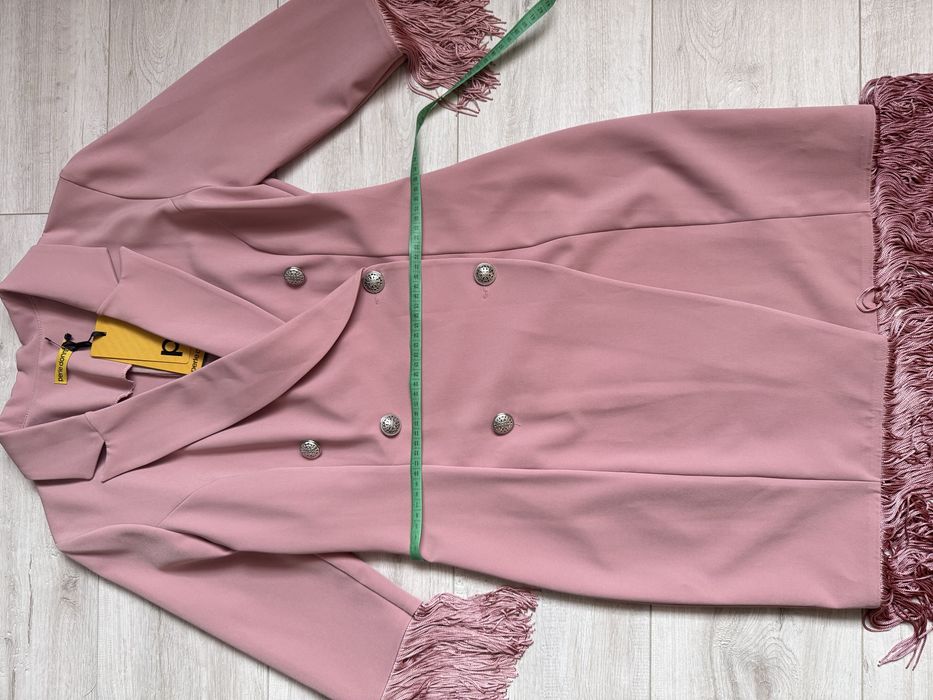 Сукня піджак з бахромою