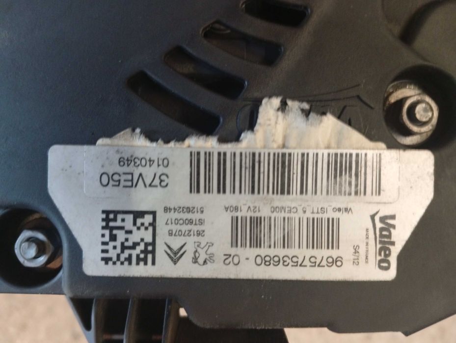 alternador semi novo peugeot-citroen 1.6 e-hdi