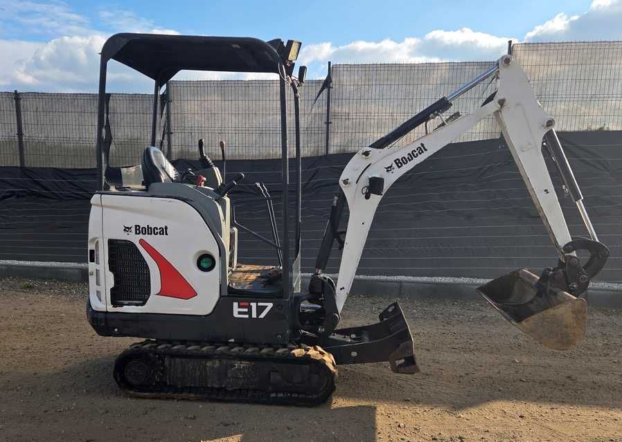 Bobcat E17  Minikoparka gąsienicowa  2016 rok 3500mtg Szybkozłącze 2