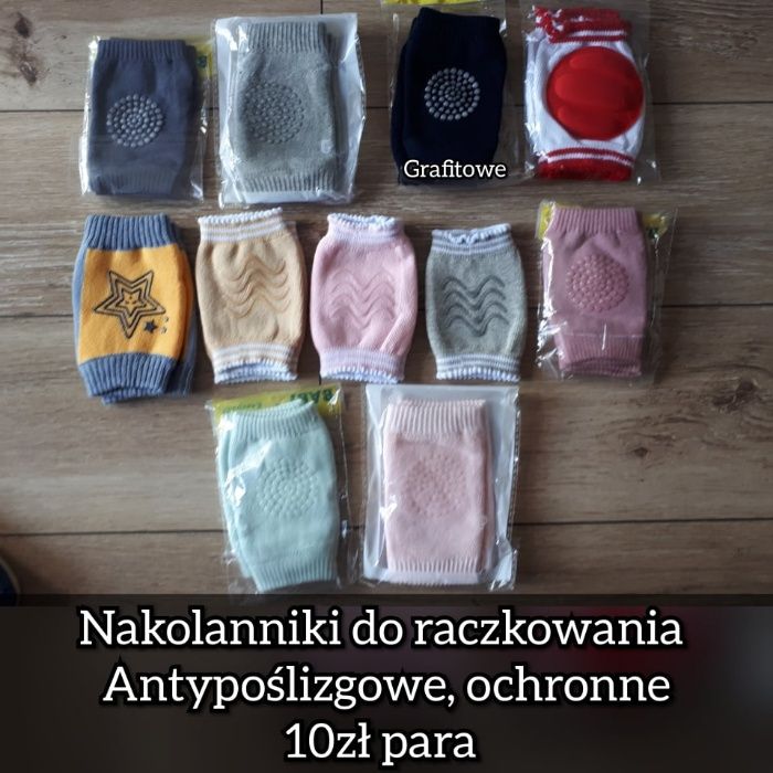 Nakolanniki do raczkowania antypoślizgowe