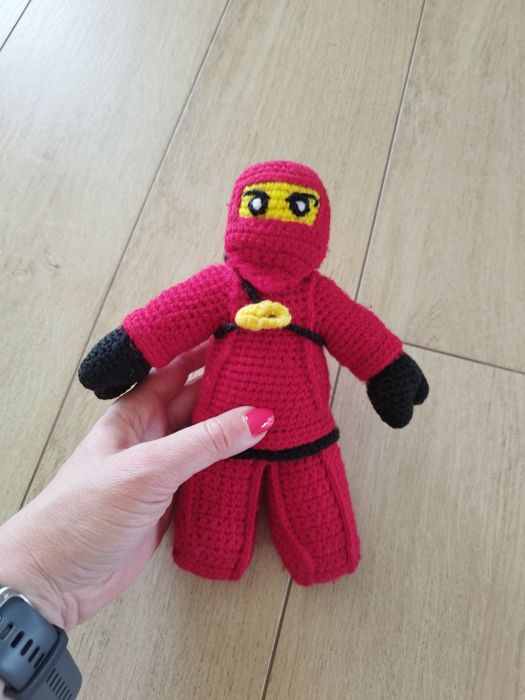 Maskotka ninjago ręcznie robiona