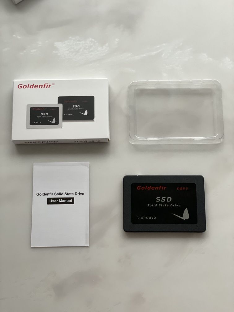 ‼️ Новий SSD SATA III 128 Гб, Ssd-накопичувач, сата, ссд диск Goldenfi