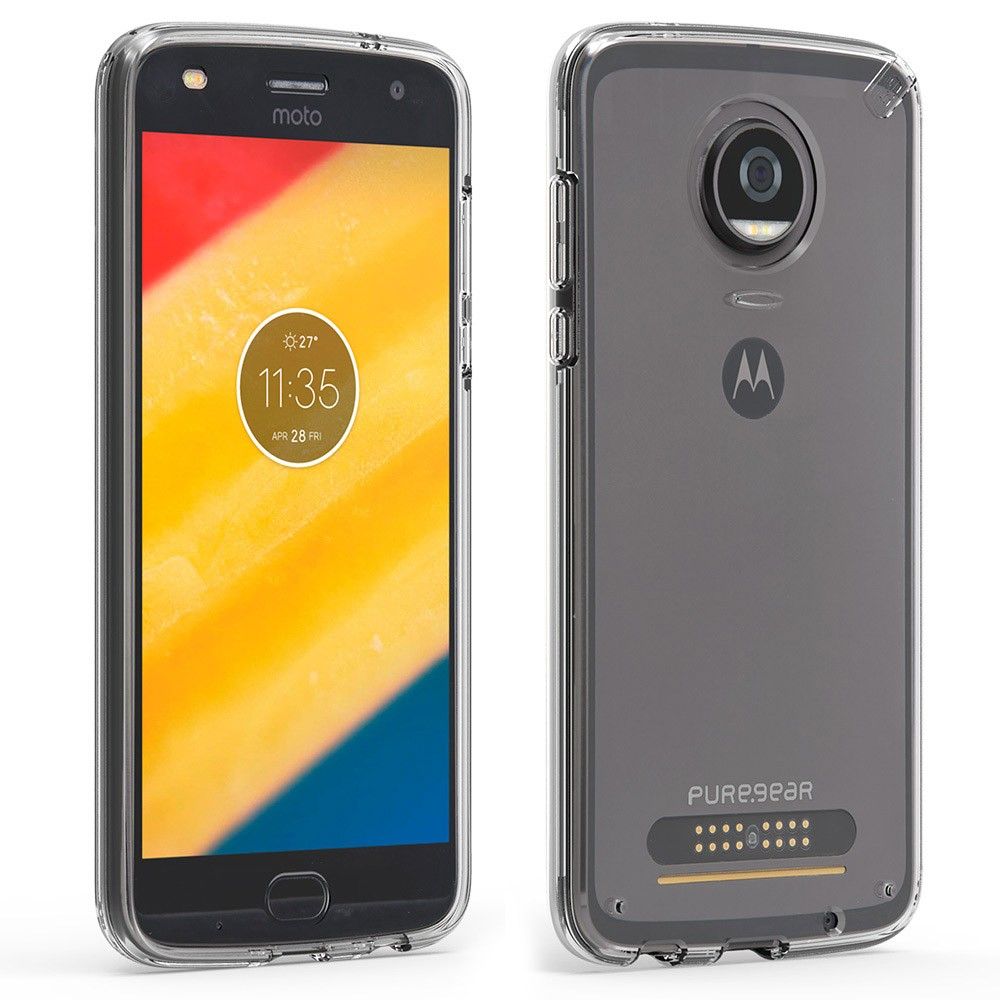 Etui PureGear Moto Z2 Play Slim Shell Clear