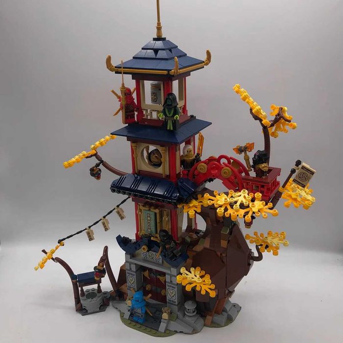 LEGO NINJAGO 71795 Świątynia smoczej energii – duży, nowy, prezent