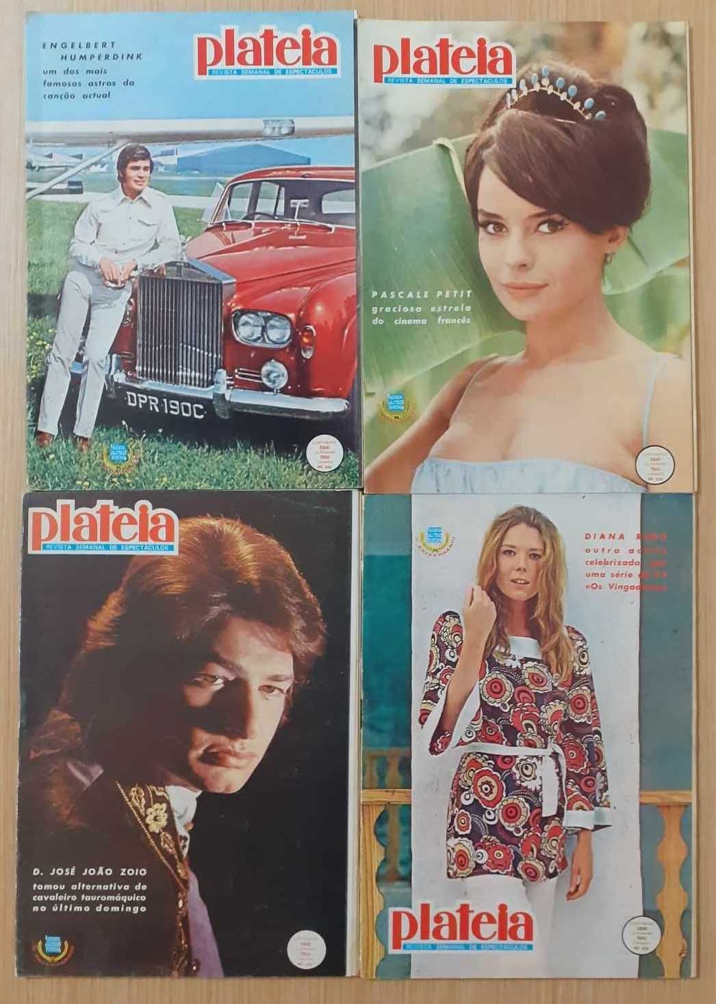 Revistas Plateia de 1973 (Lote 8)