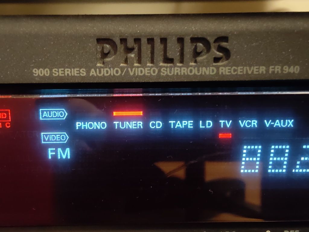 Amplificador sintonizador Philips FR940