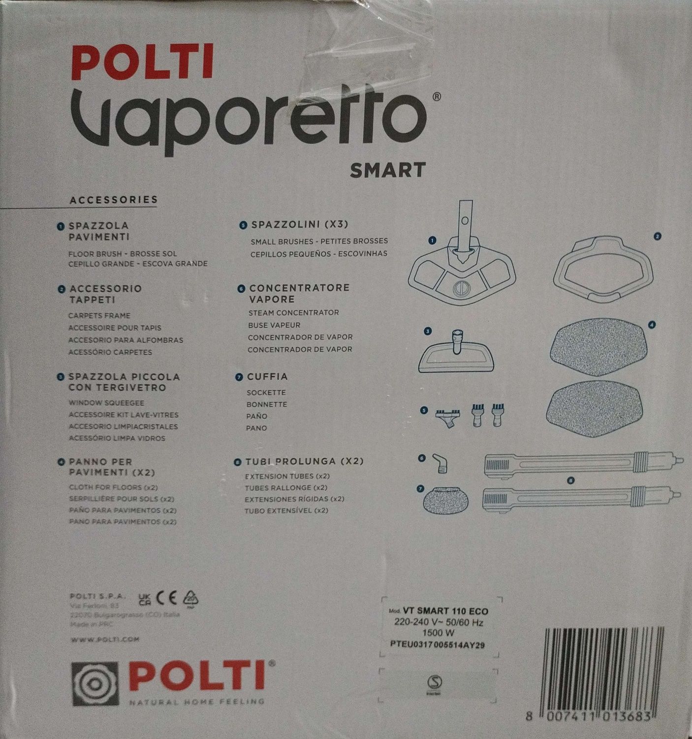 Vaporetto - Polti - NOVO NA CAIXA