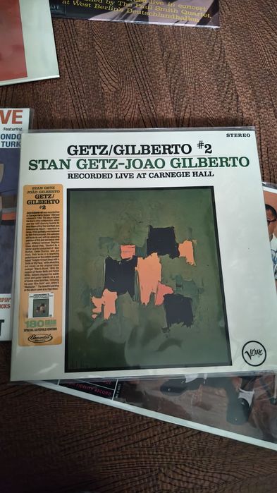 Ella and Louis edição Verve
Stan Getz edição Verve
Ella Fitzgerald edi