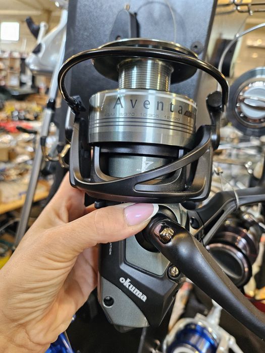 2 kolowrotki okuma aventa ab 10000 z wolnym biegiem