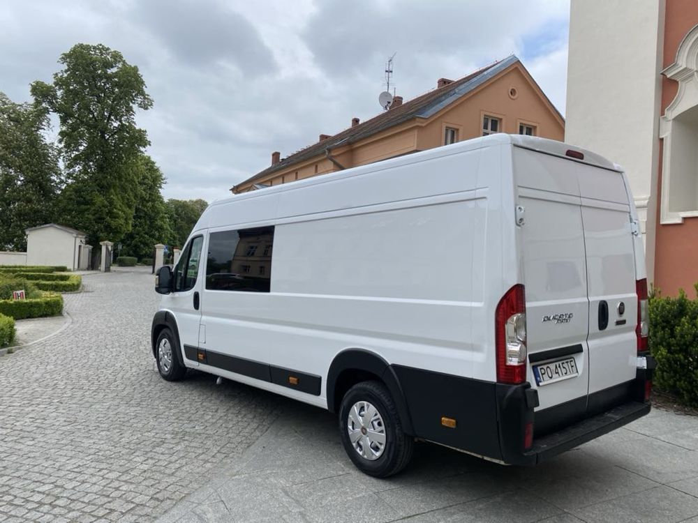fiat Ducato 2.3D 6 os brygadowka Salon Pl wzorowy stan