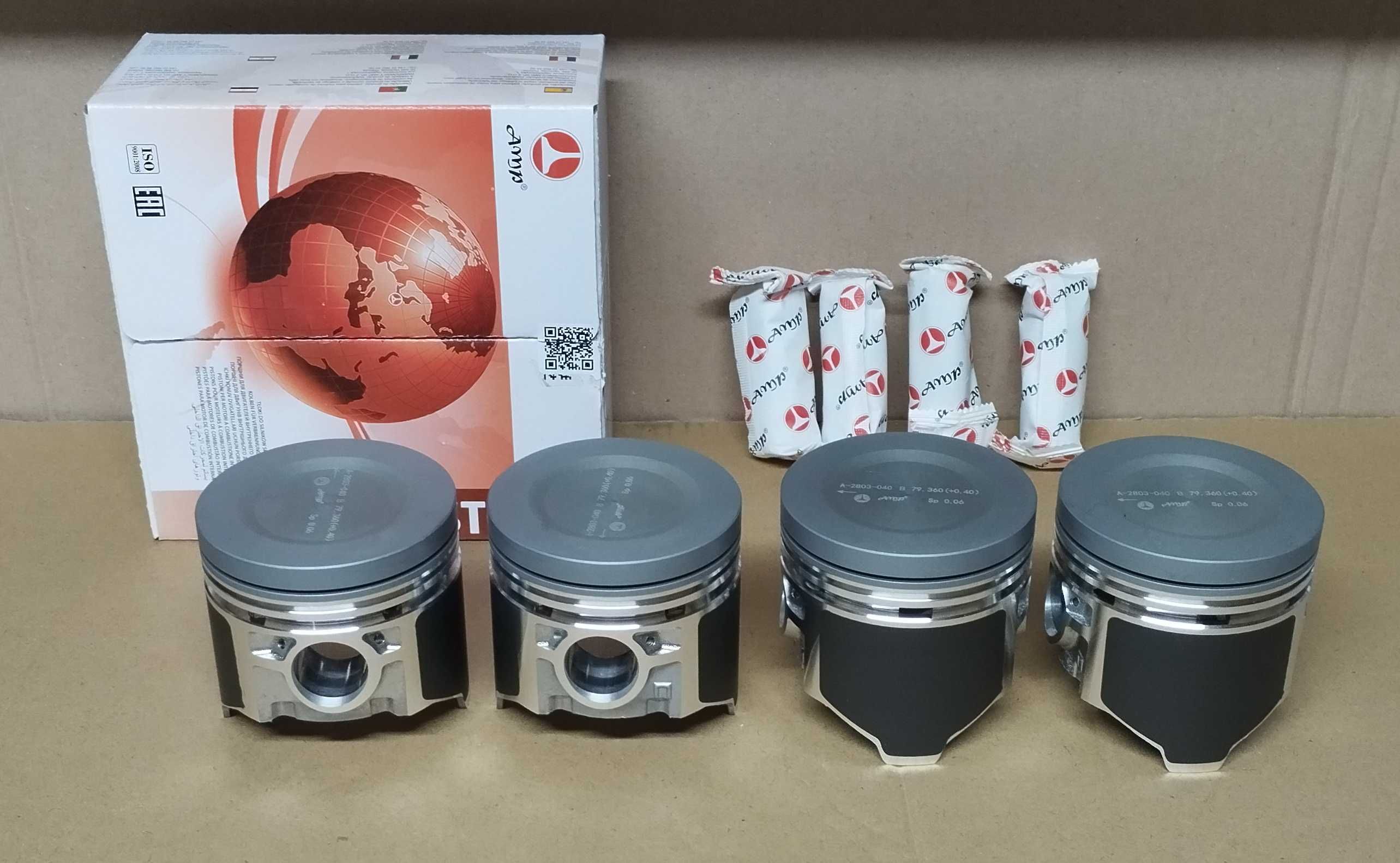 Поршень ВАЗ Классика • AMP • с кольцами комплект.