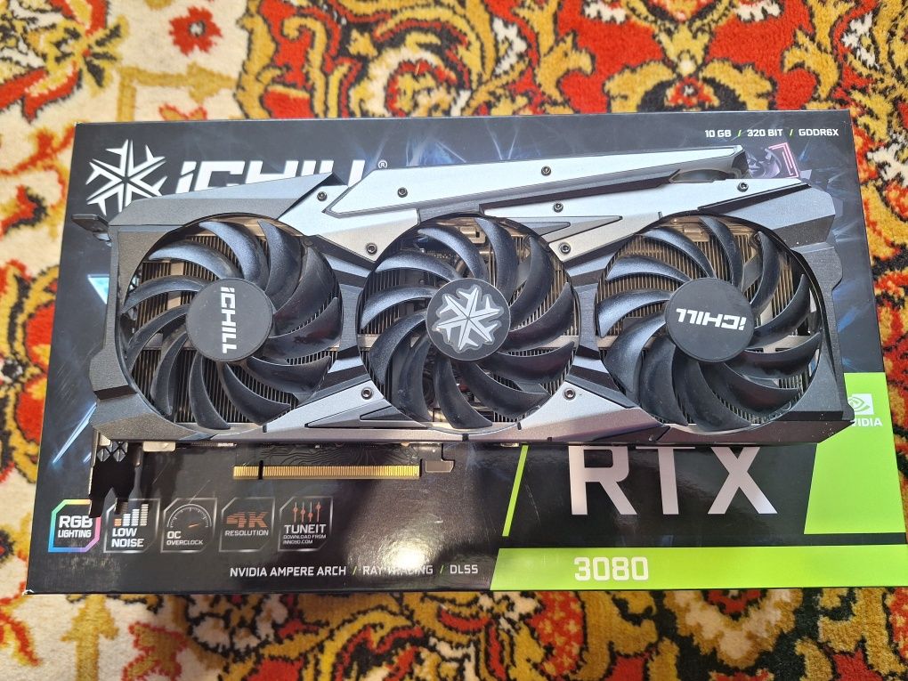 Відеокарта RTX 3080 10Gb Inno3d Ichill X4