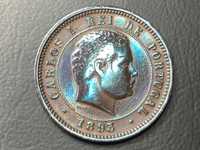 RESERVADO - Lote de 4 moedas de 5 Reis Bronze 1893, 1899, 1906 e 1910
