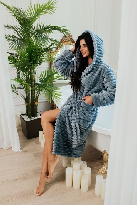 Жіночій   довгий теплий халат шарпей 44/46,46/48,50-52, 54-56-58р