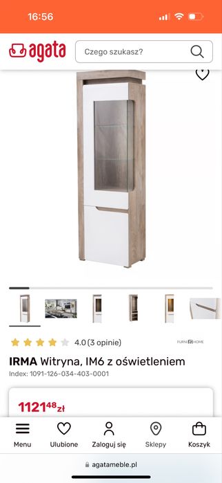 Witryna z Agata Meble