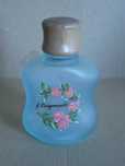 Frasco decorativo com tampa de madeira