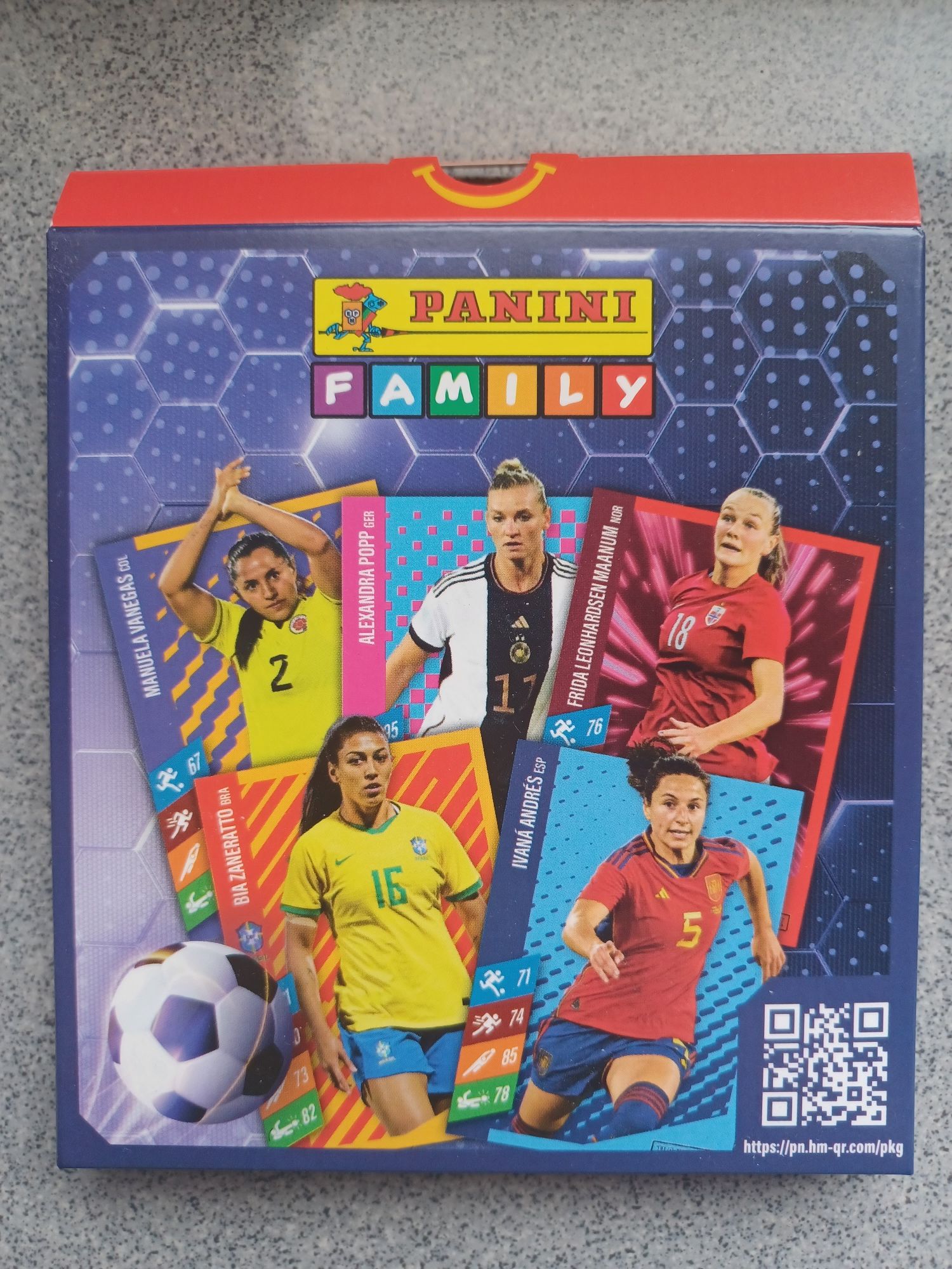 Cromos Panini Family - Mundial de Futebol Feminino 2023